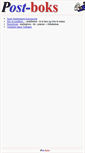 Mobile Screenshot of ftp.post-boks.dk
